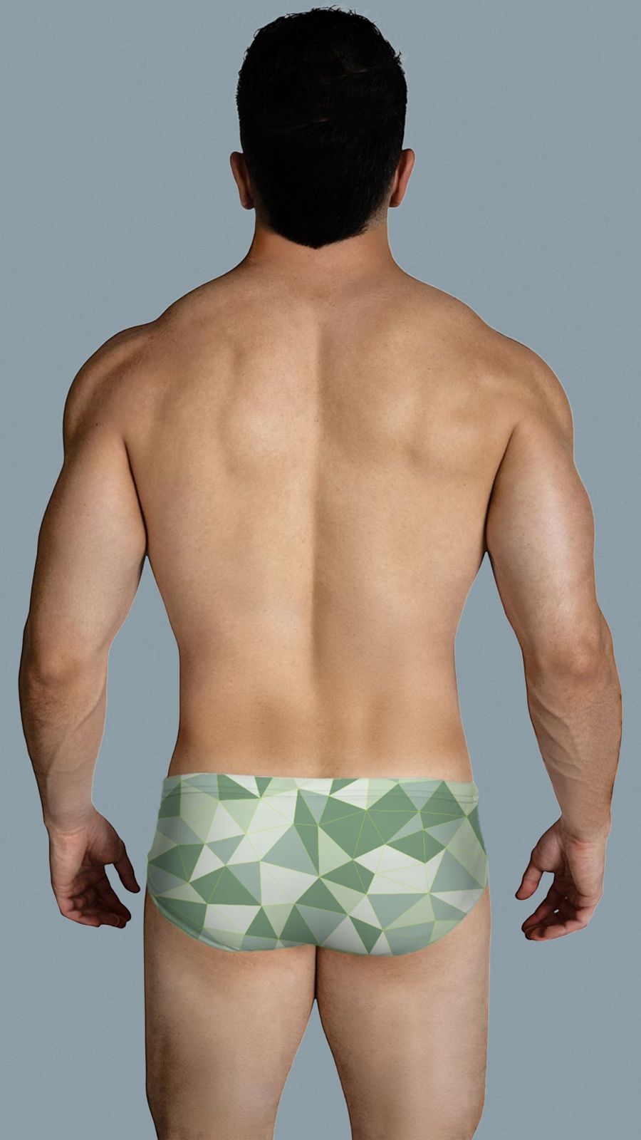 Equal Swimwear Brief Prisma Verde Claro