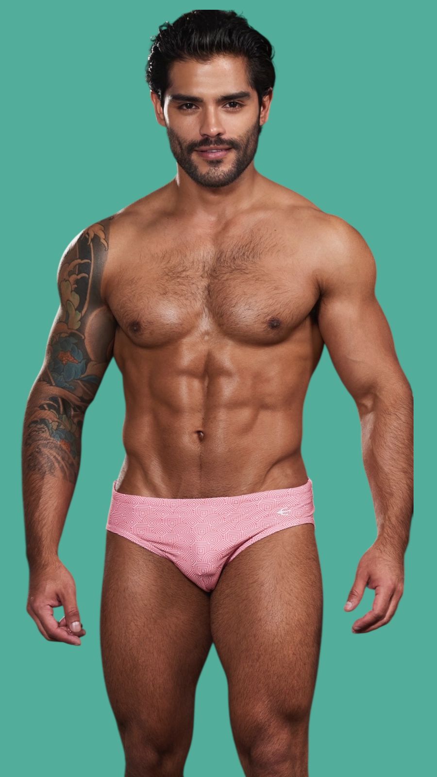 Equal Swimwear Brief GeoSalmón