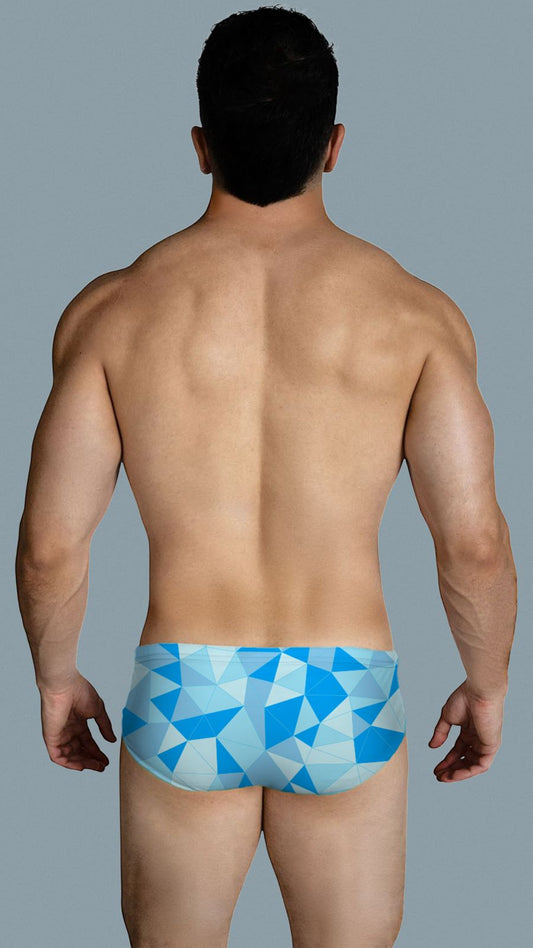 Equal Swimwear Brief Prisma Azul Claro