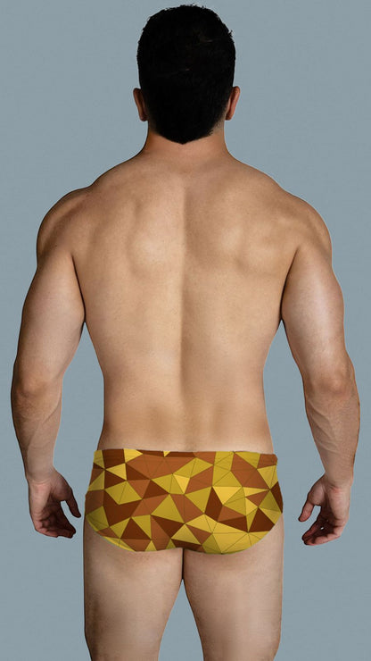 Equal Swimwear Brief Prisma Naranja