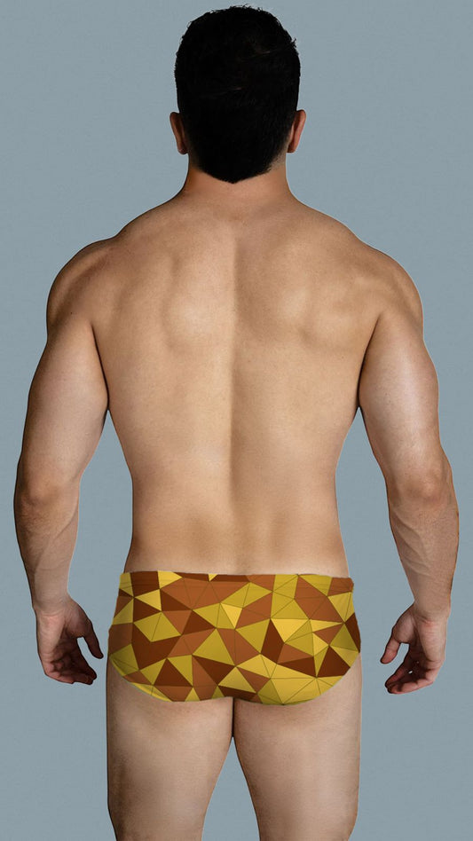 Equal Swimwear Brief Prisma Naranja