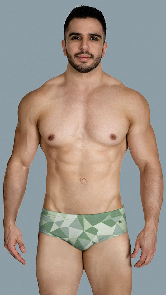 Equal Swimwear Brief Prisma Verde Claro