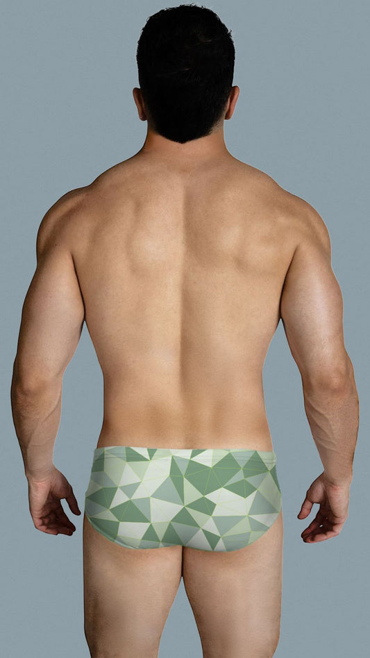Equal Swimwear Brief Prisma Verde Claro