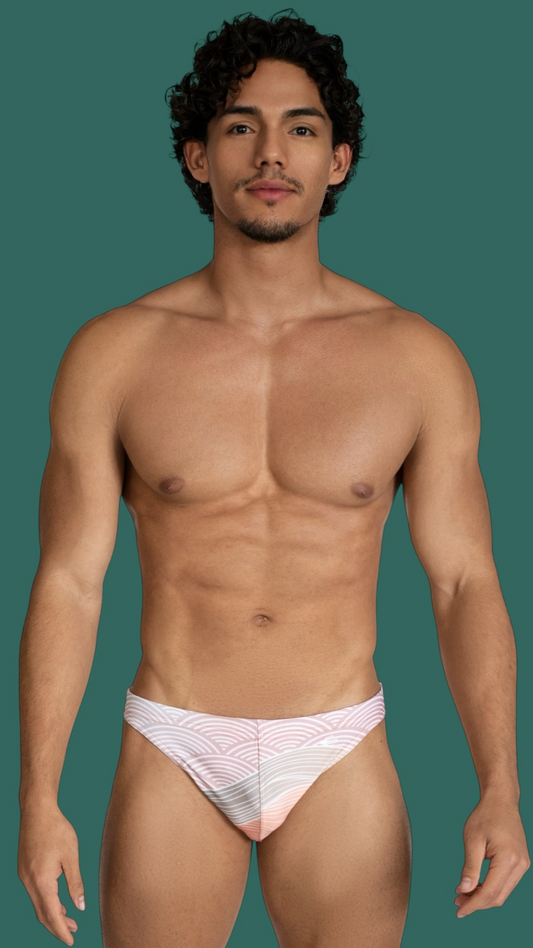 Equal Swimwear Bikini Wave Naranja
