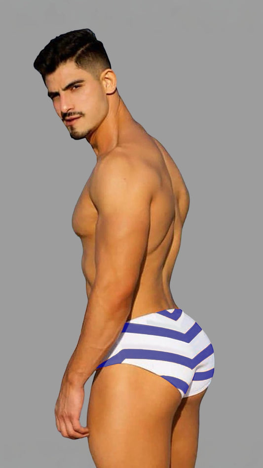 Equal Swimwear Brief Zig Zag Morado