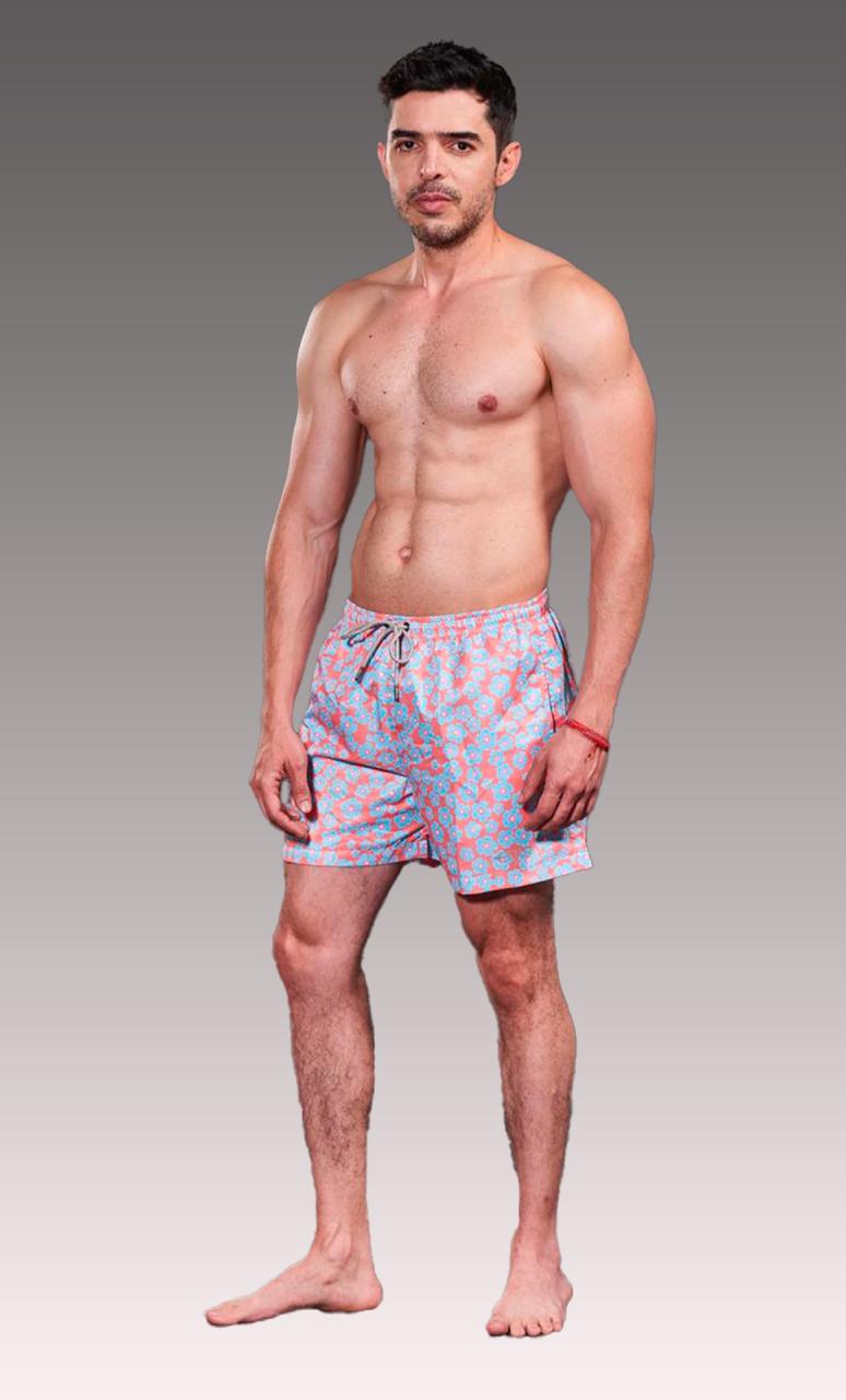Equal Swimwear Short Flowers