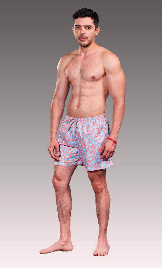 Equal Swimwear Short Flowers